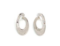 Orecchini Stocco Gioielli Donna in Oro bianco OROO9 - OROO9